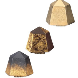 音に祈りを　真鍮製　五角形の風鈴　GOUKAKU FUURIN　おりんの製作所で作っています 4枚目の画像
