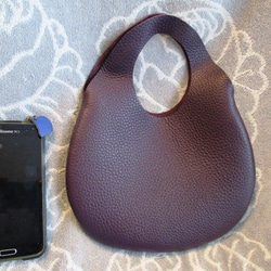 【新色】小さな革の袋・トリヨン有機デザインのバッグ　NEW！ 1枚目の画像