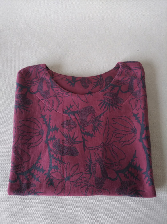 ＃stayhome 家に居ても少しおしゃれでリラックス出来るTシャツ作りました。気持ちのいい綿１００％ 3枚目の画像