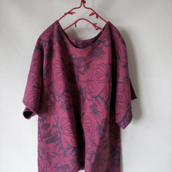 ＃stayhome 家に居ても少しおしゃれでリラックス出来るTシャツ作りました。気持ちのいい綿１００％ 6枚目の画像