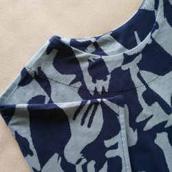 ＃stayhome 家に居ても少しおしゃれでリラックス出来るTシャツ作りました。気持ちのいい綿１００％　動物の影の迷彩柄 4枚目の画像