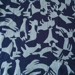 ＃stayhome 家に居ても少しおしゃれでリラックス出来るTシャツ作りました。気持ちのいい綿１００％　動物の影の迷彩柄 5枚目の画像