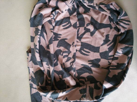 ＃stayhome 家に居ても少しおしゃれでリラックス出来るTシャツ作りました。気持ちのいい綿１００％ 5枚目の画像