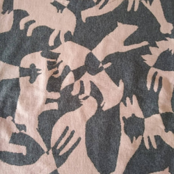 ＃stayhome 家に居ても少しおしゃれでリラックス出来るTシャツ作りました。気持ちのいい綿１００％ 6枚目の画像