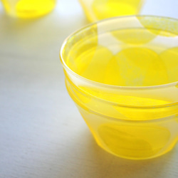 yumimiさまご予約　黄色水玉の鉢　 2枚目の画像