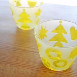 クリスマスカップ（黄色） 2枚目の画像