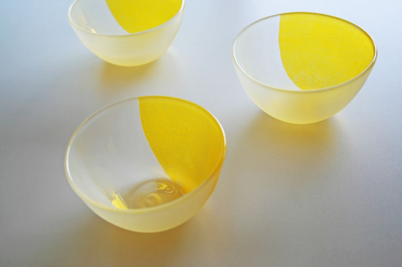 黄色丸小鉢 3枚目の画像