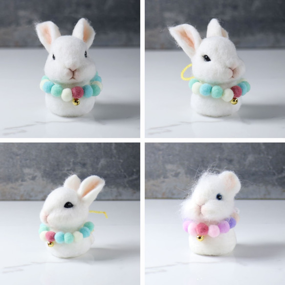 白兔丸 【feiwa霏娃手作】微客製 寵物公仔 (歡迎訂做你的兔兔) 第2張的照片