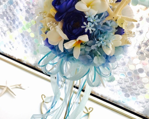 ブーケ 花冠 ブートニア 楽天市場】ブーケ ブートニア セット キャスケードブーケ 新郎用