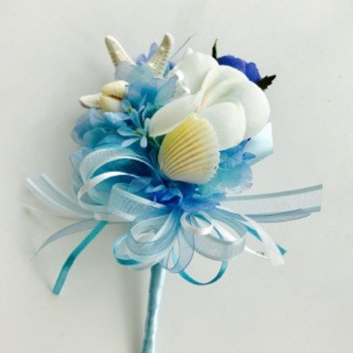 ブーケ 花冠 ブートニア 楽天市場】ブーケ ブートニア セット キャスケードブーケ 新郎用