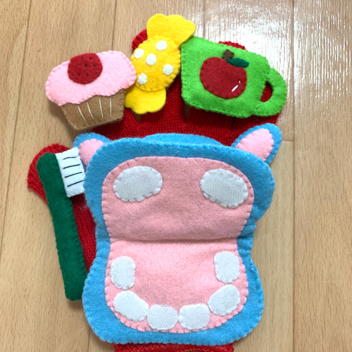 新作 手袋シアター かばくんのはみがき おもちゃ・人形 char-6 通販