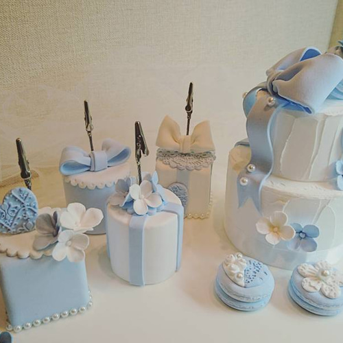 ウェディングクレイセット～シンデレラブルー