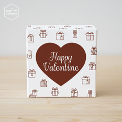 1箱180円【24color】名入れデザインBOX〜Valentine giftbox〜 [b18009] 1枚目の画像