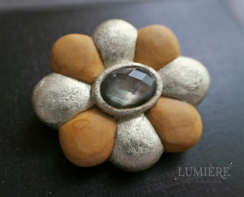 flower brooch