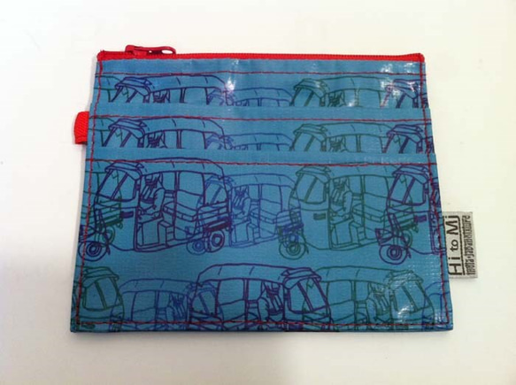 【再販】コイン＆カードケース　オートリクシャ 2枚目の画像