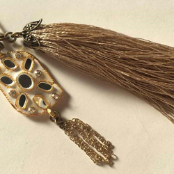 インドからキラキラフリンジかんざし 2枚目の画像