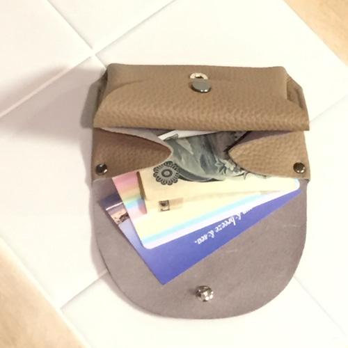 sun&breeze&sea.マルチミニレザーケース、コイン、カード、札 小銭入れ