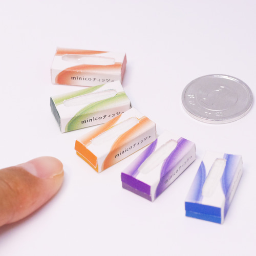 ボックスティッシュ＊ミニチュア その他置物 minico 通販 6244339