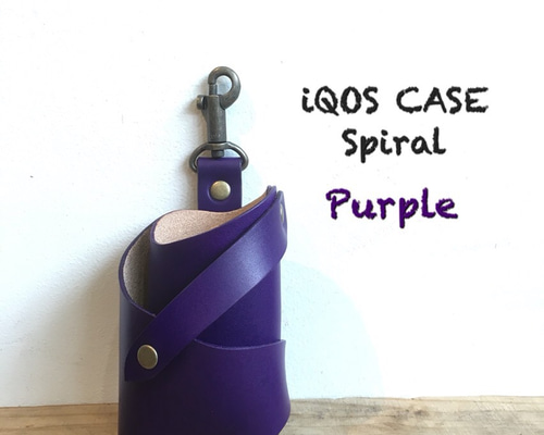 iQOSケース デコ black×purple 【100】 デコ270♡アイコスケース♡IQOS♡イルマ♡イルマi♡デコケース