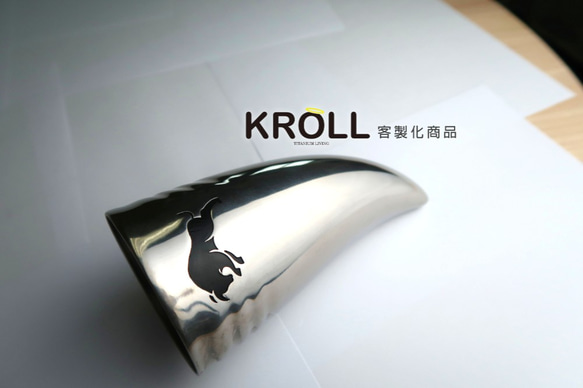 KROLL純鈦牛角杯 第3張的照片