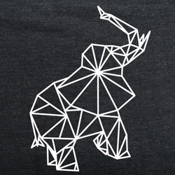é Grato 天絲咖啡紗纖維 吸濕排汗短袖T恤 (動物家族-大象) 女童款 共兩色 第5張的照片