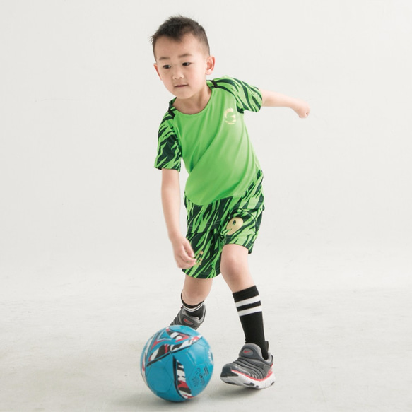 スポーツスーツを吸上éGratoの子供のサッカーキット（スーパーマンブルー） 3枚目の画像
