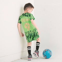 éGrato子供のサッカーキット+カスタマイズされた印刷（ハルク・グリーン） 6枚目の画像