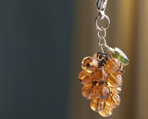 あつ様 No.2549 ブランデーシトリン チャーム あつ様 No.2549 ブランデーシトリン チャーム