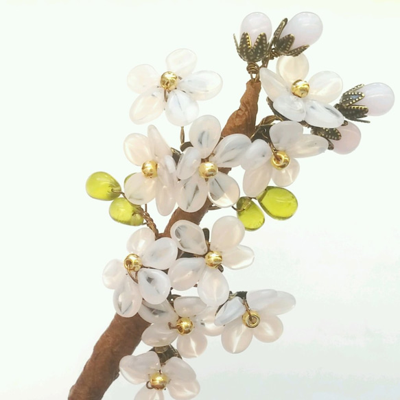 満開の桜　一枝かんざし 2枚目の画像