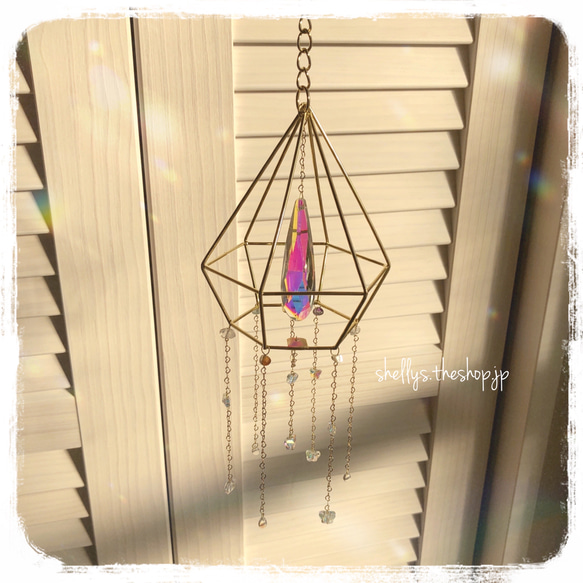 さーちん様♡*.スワロフスキー♡シャンデリア風サンキャッチャー♡2点♡ サンキャッチャー スワロフスキー さーちん様✩.*˚ご確認ページ
