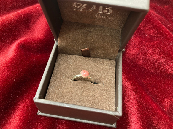 【オーダー品】シンバルで創ったロードナイトのリング 3枚目の画像