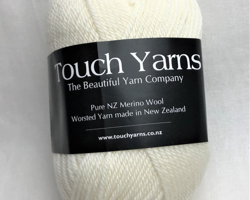 ニュージーランドメリノウール 並太8ply 単色Col.216 ナチュラル