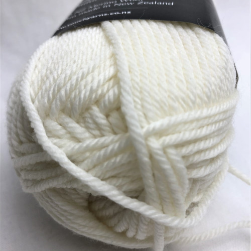 ニュージーランドメリノウール 並太8ply 単色Col.216 ナチュラル