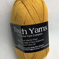 ニュージーランドメリノウール100％　並太8ply　50ｇ玉　サフロン　Col.867 4枚目の画像