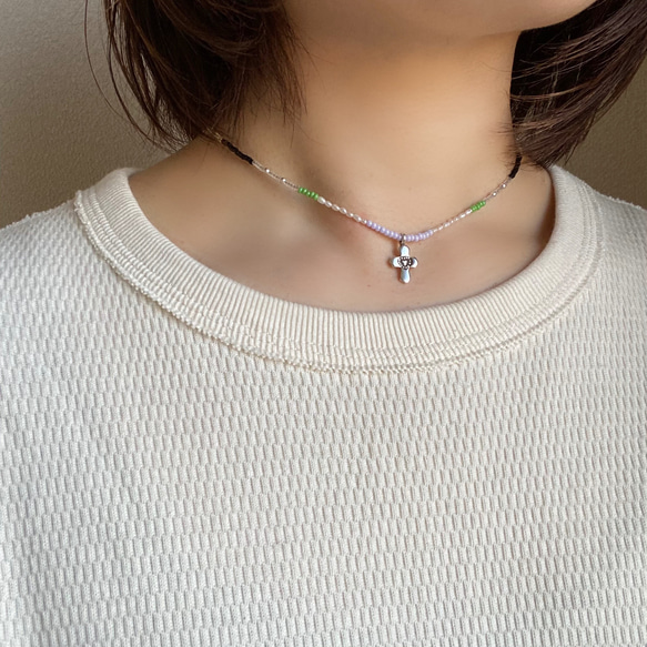 【SALE：20%OFF(6/6-6/18限定)】【再販】CHARM series "CROSS" 4枚目の画像