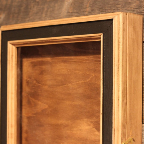 壁掛けディスプレイケース】ショーケース 木製 ディスプレイ 収納