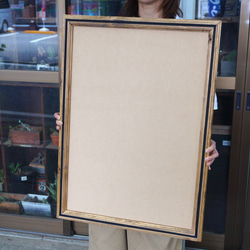 アンティーク ポスター  フレーム付き 額縁 Vintage Wooden Frame ウッドフレーム アンティーク S