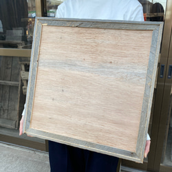 B3 古材額縁】サイズ変更可能 古材フレーム 額 ビンテージ 古道具 無垢