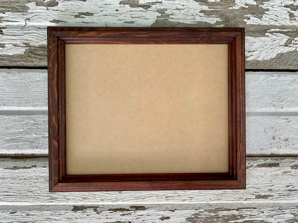 木製 額縁　フォトフレーム　茶色 額 A4額縁】額縁 額 ウッドフレーム フレーム オーダー人気 木製 鏡