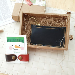 聖誕禮物 / 交換禮物-三用鑰匙包+集線器2入(附聖誕包裝)│可烙印 第1張的照片