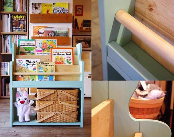 ハンドメイド 絵本棚 【公式通販】