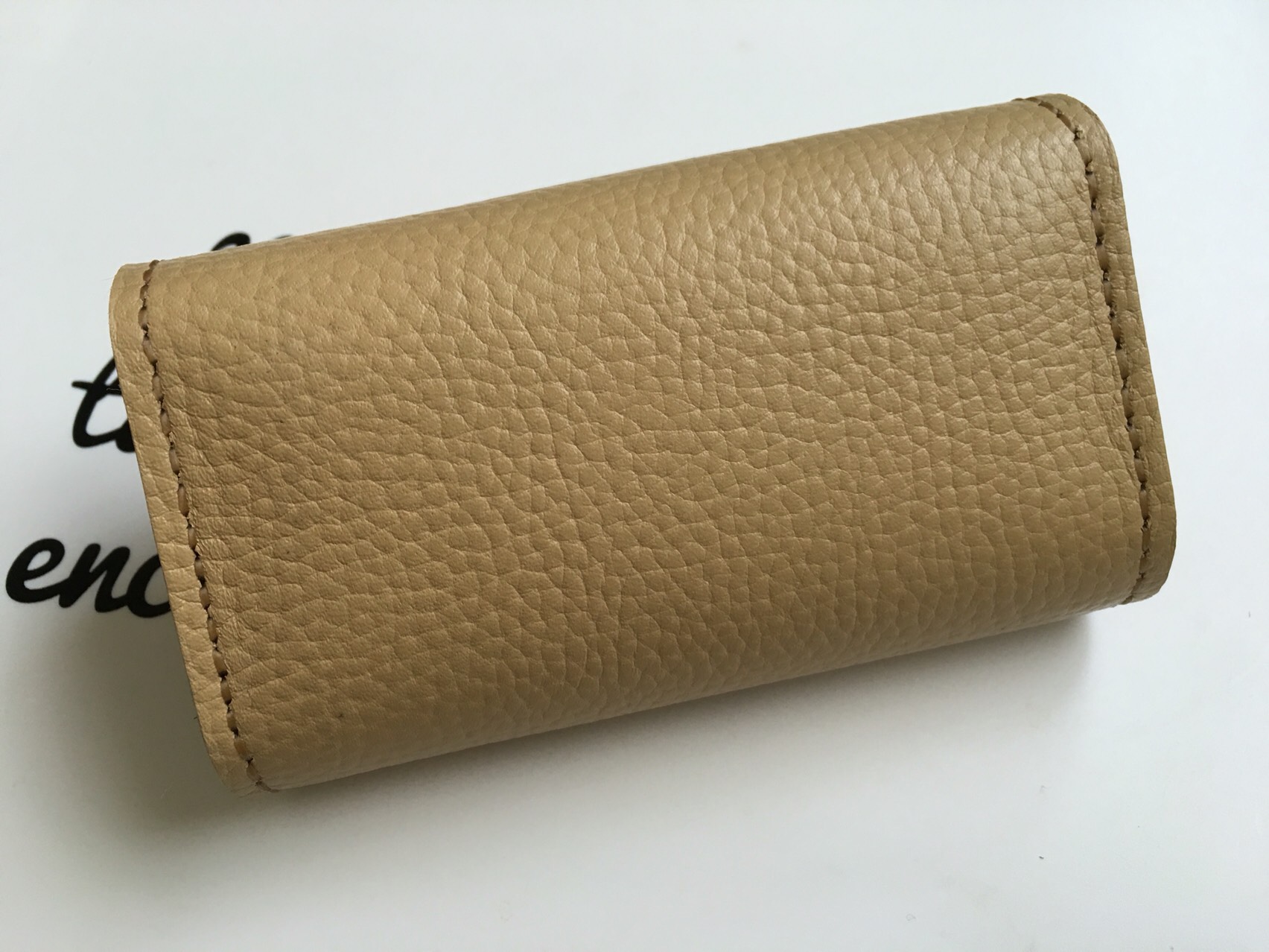 本革 ベージュ アイコスケース　シガレットケース　 IQOS