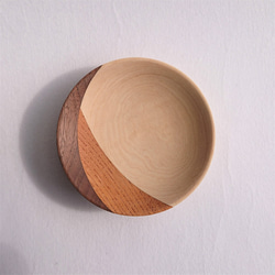 寄木の豆皿 1枚目の画像