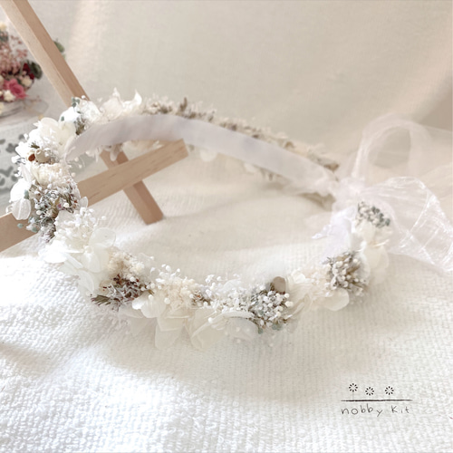 オーダーメイド＊babys・Kids 花かんむり（ワイヤーなし） ヘアバンド