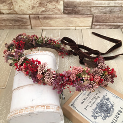 ＊オーダーメイド＊baby・kids花かんむり ワイヤーあり 2枚目の画像