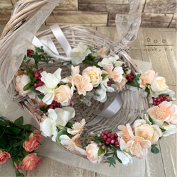 ＊オーダーメイド＊baby・kids花かんむり ワイヤーあり 6枚目の画像