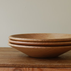 ベリー皿　木の器　直径18ｃｍ　(材　さくら) 5枚目の画像