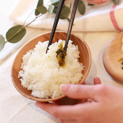 くろしば様オーダーページ　木の茶椀　(材　さくら)　 2枚目の画像