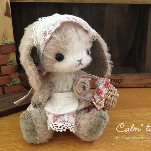 Calm*time #58 お手伝い好きなうさぎちゃん その他人形 もうりみか 