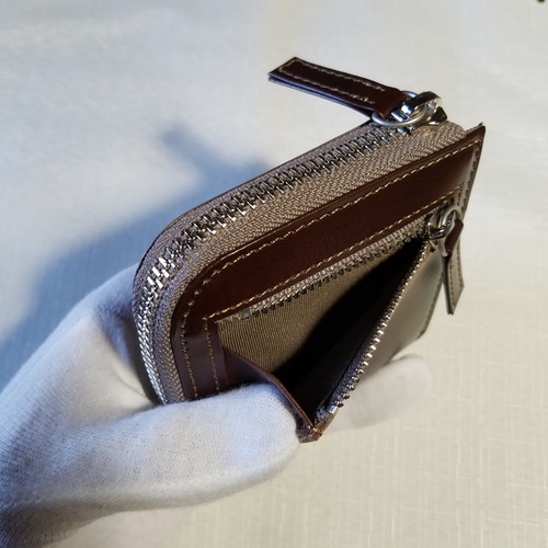 ミニウォレット(茶グラデーション) その他ミニ財布・コンパクト財布  